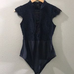 Lace body suit